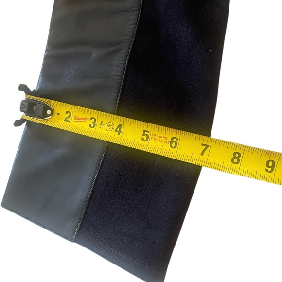 New! Cole Haan Adler Tall Stretch Back Riding black boots size 8.5B - Picture 12 of 16